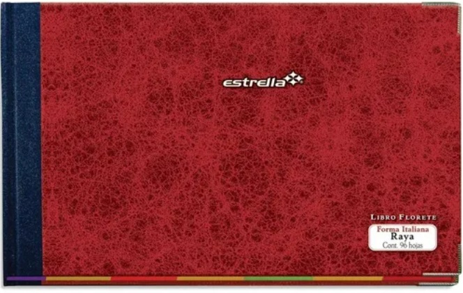 Libro Florete Rayado F/I 96H - 