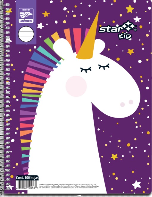 Cuaderno Profesional Star Kid ESTRELLA 0669/458 Raya 100 Hoja - 