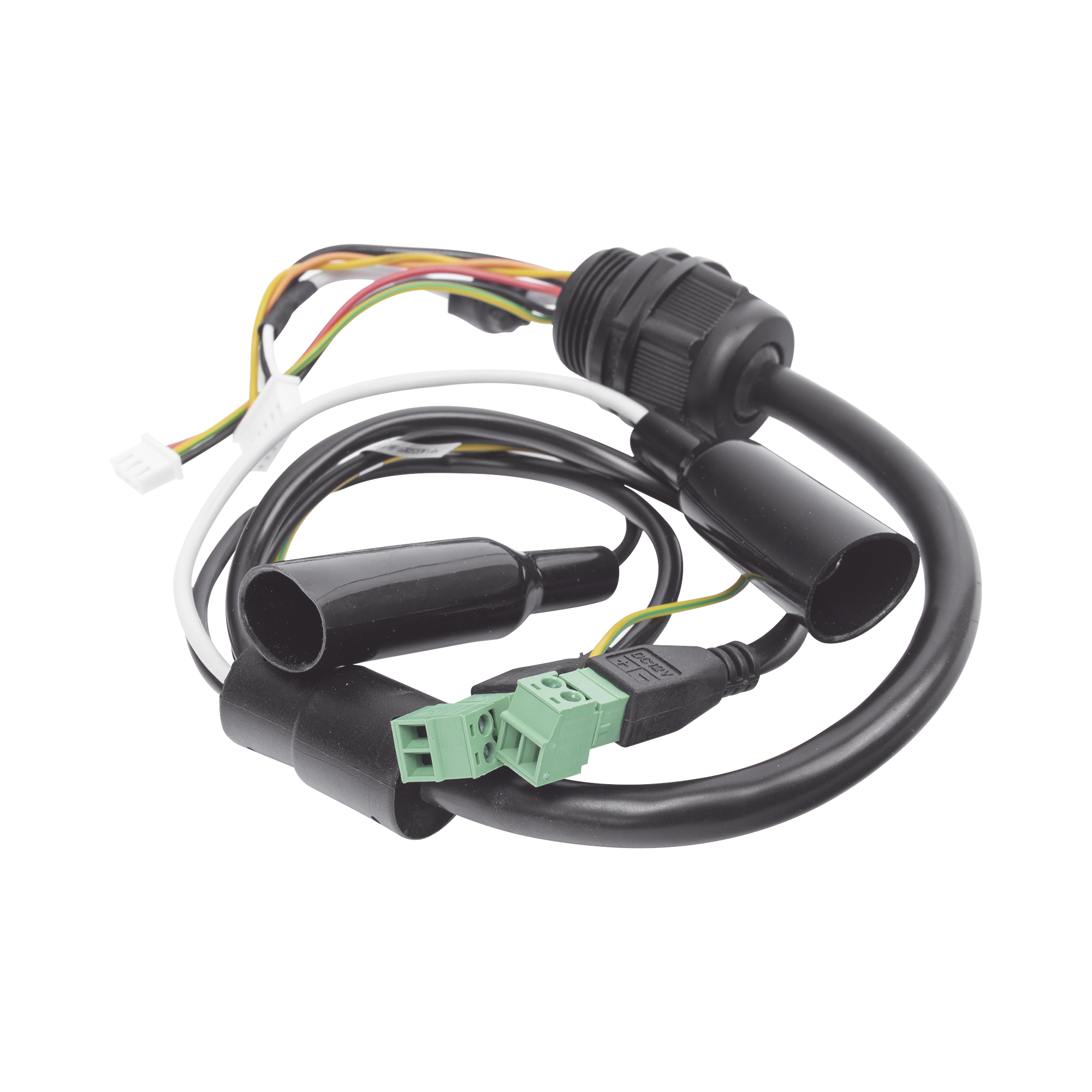 Arnes principal de PTZ / Compatible con epcom y HIKVISION / Salida de Video con Conectores RS-485 y Alimentación 12 Vcc