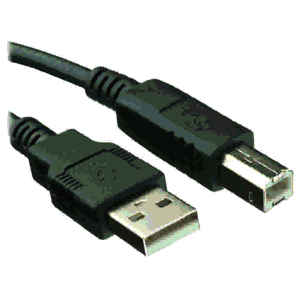 Cable USB BROBOTIX 102303 - USB, 3 m, Negro