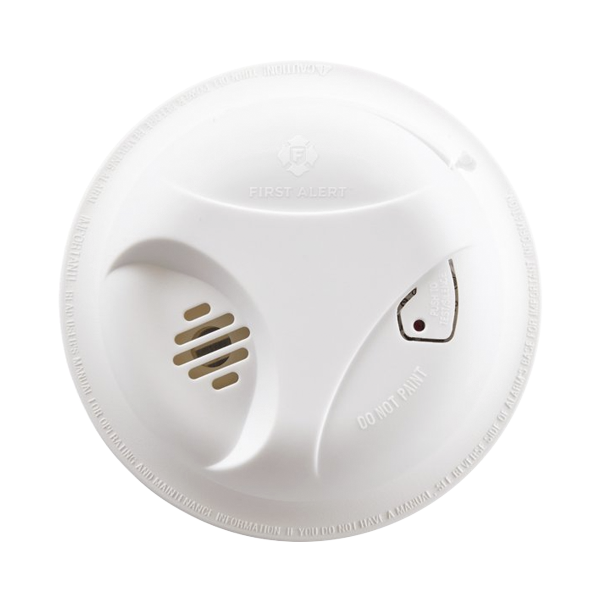 Detector de Humo Autónomo, No Requiere Panel, Con Botón para Silenciar, Sensor por Ionización