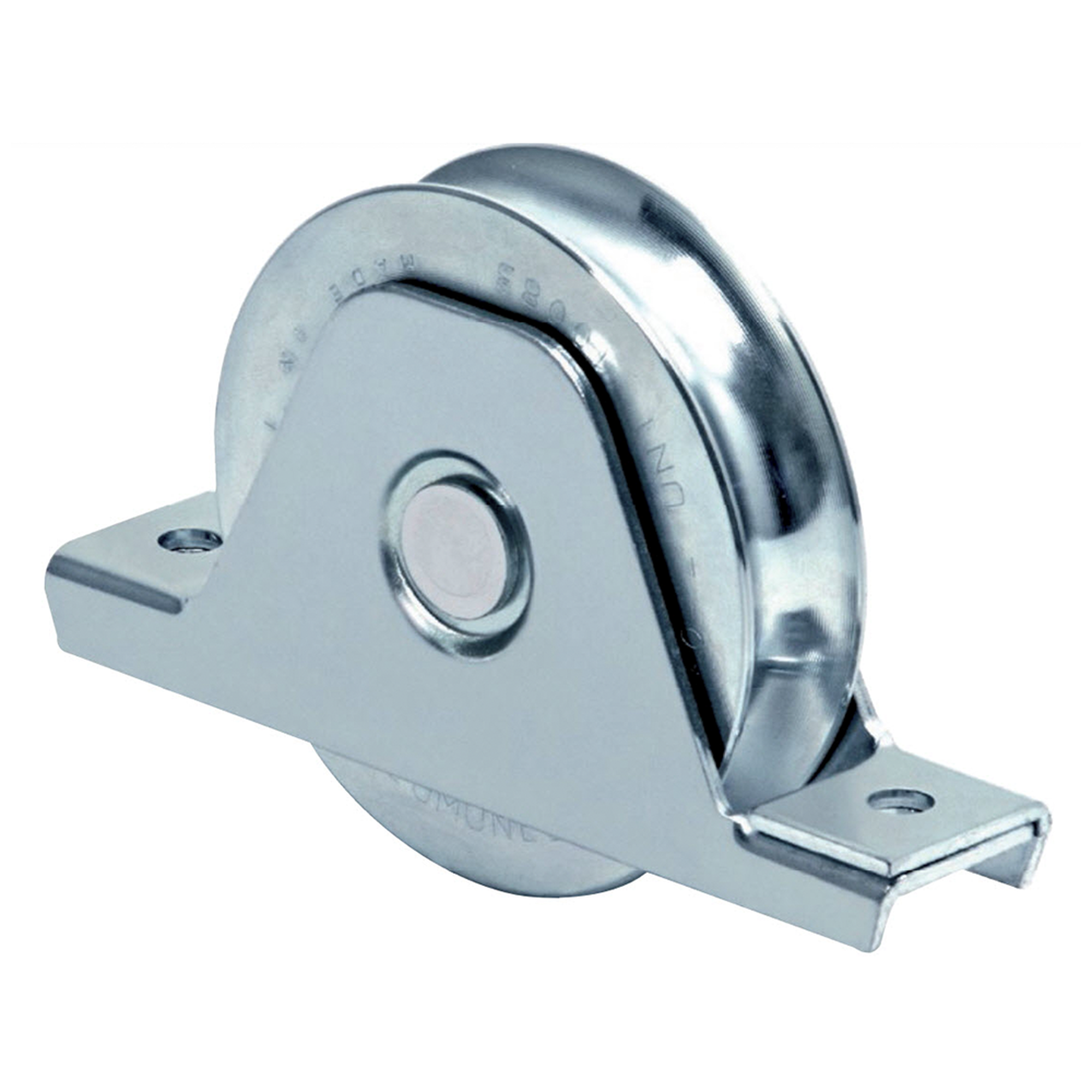 338 - Rueda de 12 cm / Capacidad Para Puertas de Hasta 400 kg / Canal Tipo 'U'