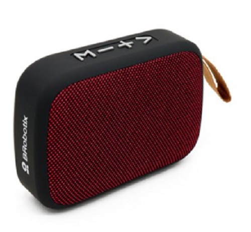 Bocina Bluetooth BROBOTIX 136476 - 3 W, Gris, 280 Hz - 16 kHz, 3 Watts