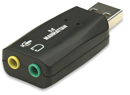 150859 Adaptador de Audio 3-D USB de Alta Velocidad; Mejoran el acceso y la calidad del audio. - 
