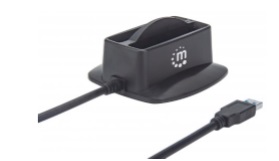 151955 Base de conexión dual USB 3.0 SuperSpeed y disco duro SATA 2.5 pulgadas (para discos duros de hasta 6 TB) - 