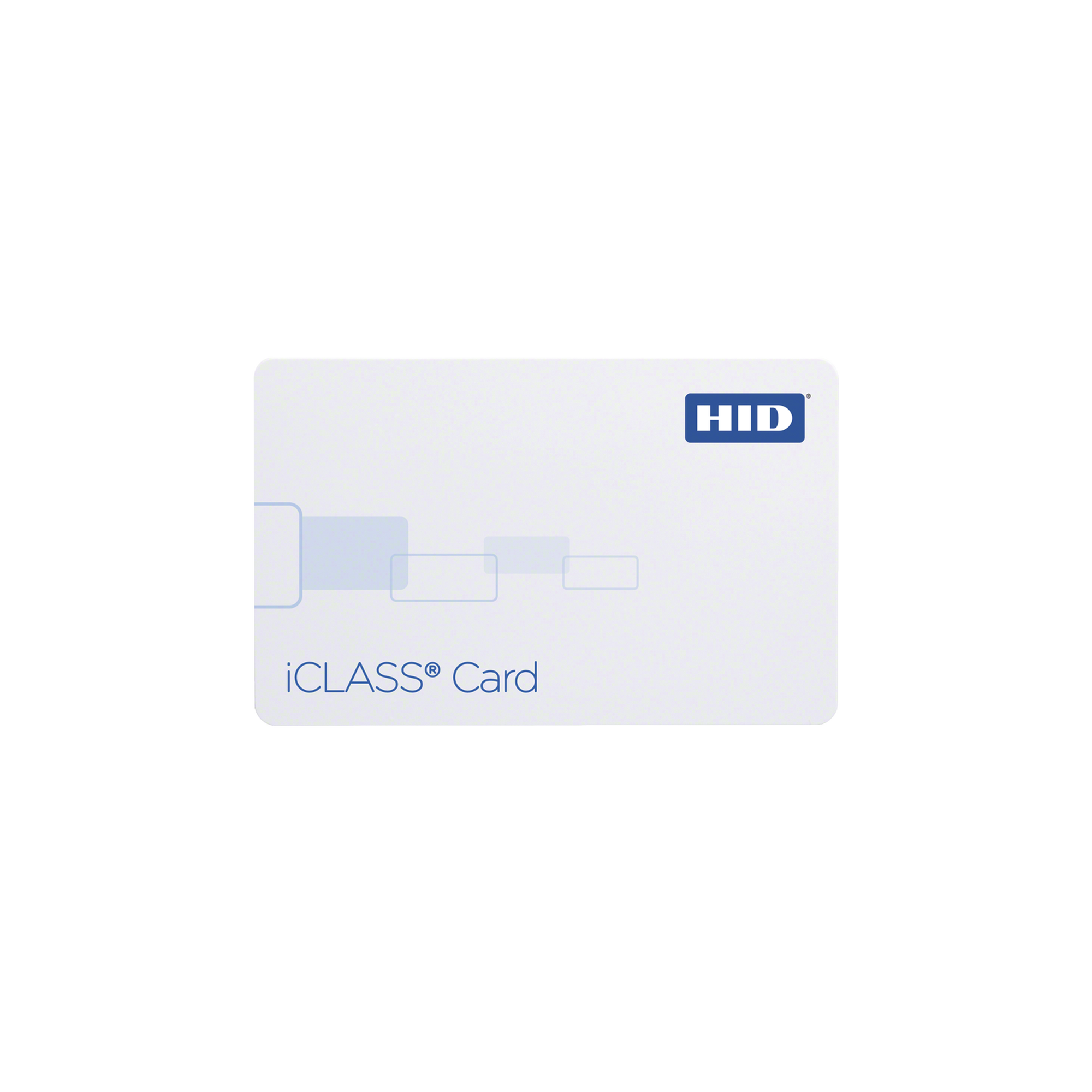 Tarjeta iCLASS 32k Delgada PVC  / Garantía de Por Vida