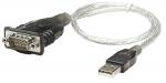 205146 Convertidor  USB a Puerto Serial DB9 Macho. Longitud del cable: 45 cm - 