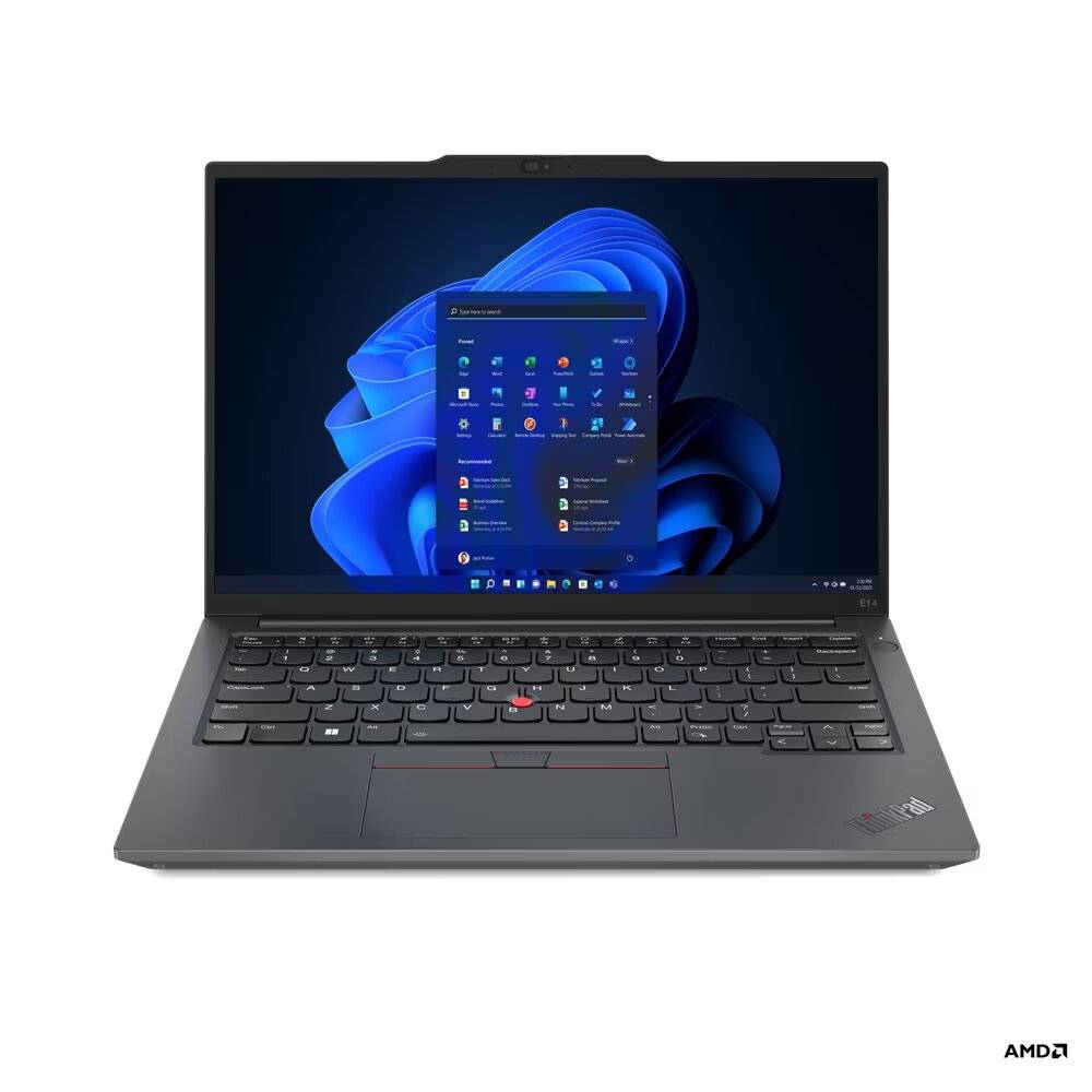 Laptops LENOVO ThinkPad E14 G5 - 14 Pulgadas, AMD Ryzen 7-7730U, RAM 40 GB, Windows 11 Pro, 1 TB SSD