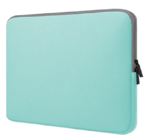 Funda Básica - 14 Pulgadas, p/Laptop, Neopreno, Menta, BROBOTIX 256014-4