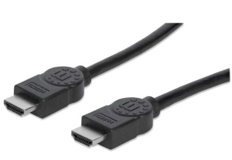 306133 HDMI Macho a HDMI Macho - Blindado, Negro, 5 m 4K@30Hz, 3D