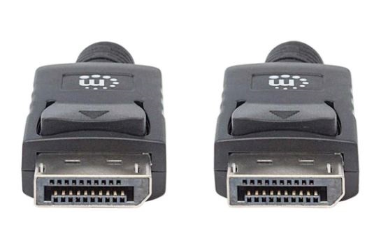 307116 Cable DisplayPort Macho a DisplayPort Macho - Blindado, Negro, 2 m; resolución de hasta 4K@60Hz