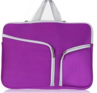 Funda - 15.4 Pulgadas, p/Laptop, Neopreno, Morado, BROBOTIX 457896P