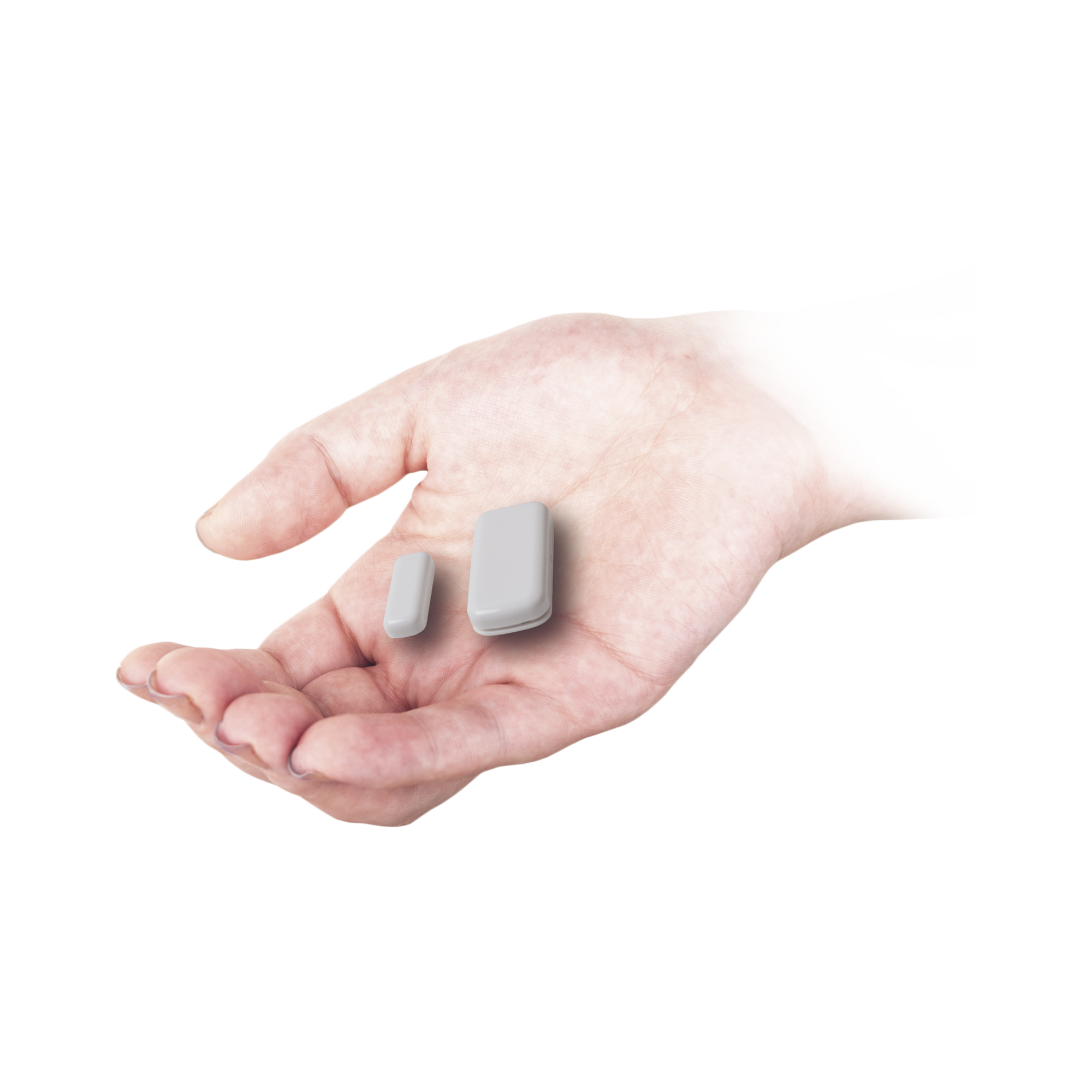 Contacto Magnetico Inalámbrico de Largo Alcance Super Estetico para Puertas y Ventanas  / Batería de Larga Duración 3-5 años