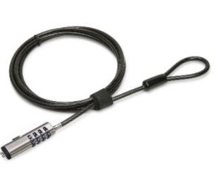 Candado de Combinación - NANO (NANOSAVER ), P/Portátiles, Acero, Negro, BROBOTIX 6000298