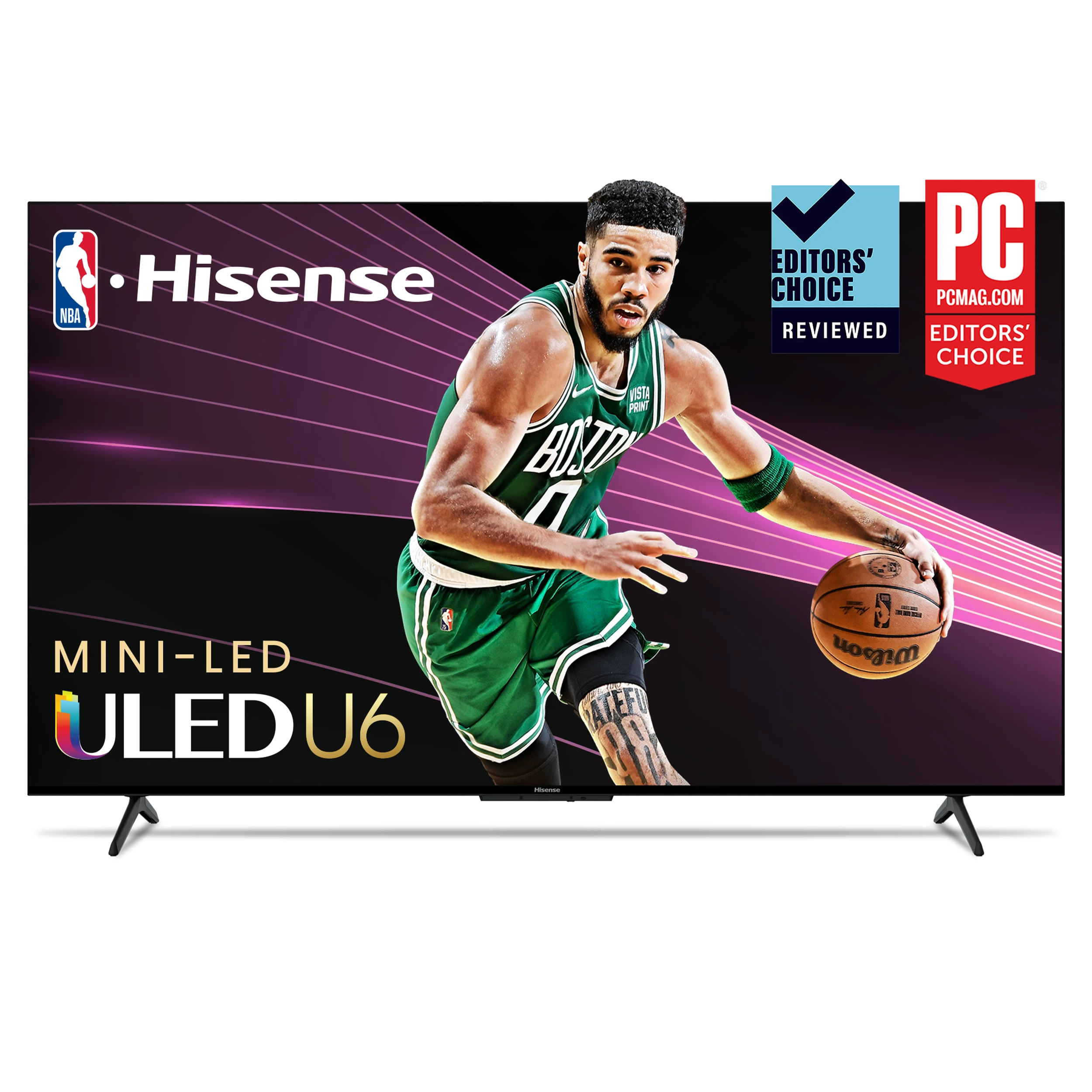 Televisor Hisense 65U6K - 65 pulgadas, LED 4K UHD, 3840 x 2160 Pixeles, MiniLED GOOGLE SMART