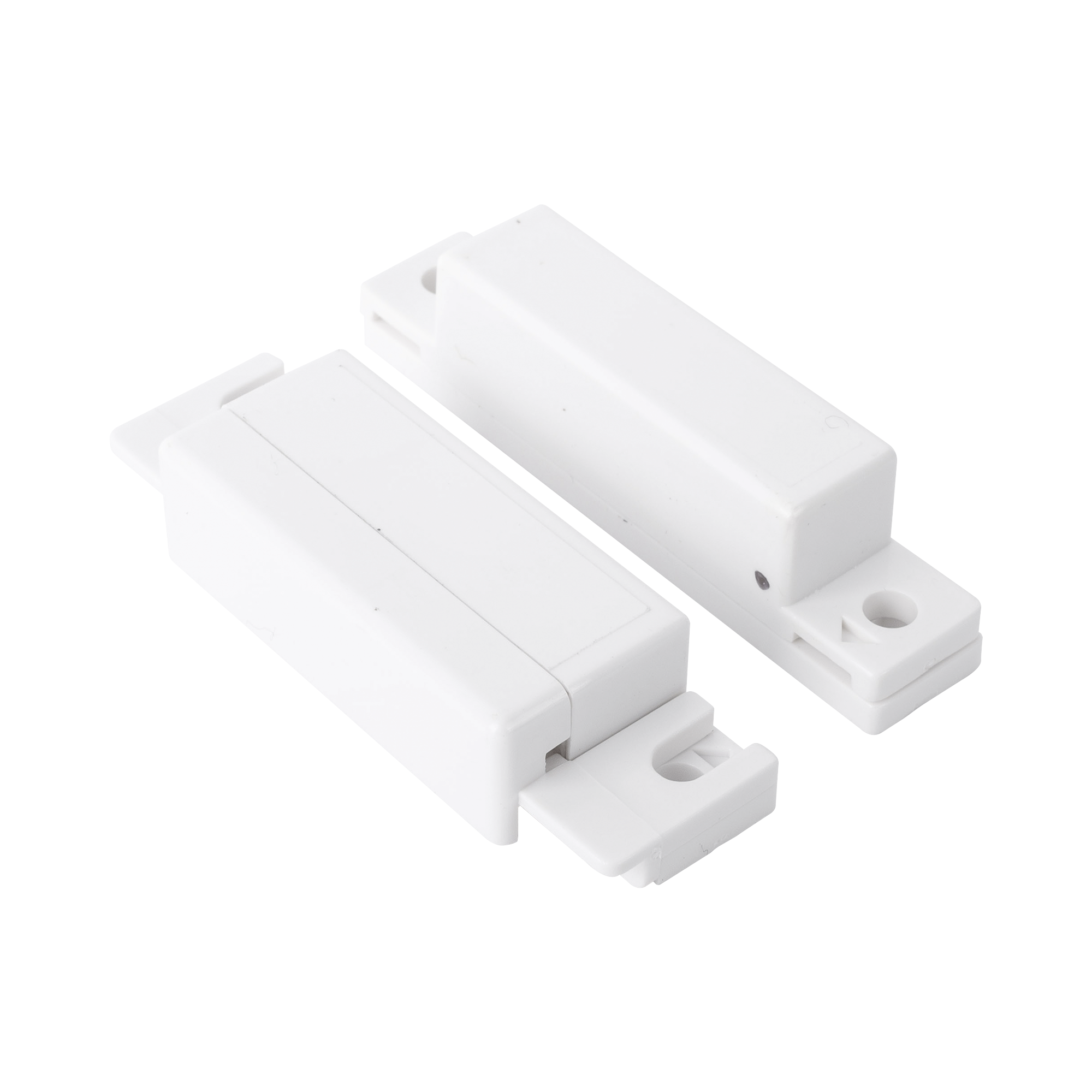 Contacto Magnético Blanco, Normalmente Cerrado con Tornillo Plano