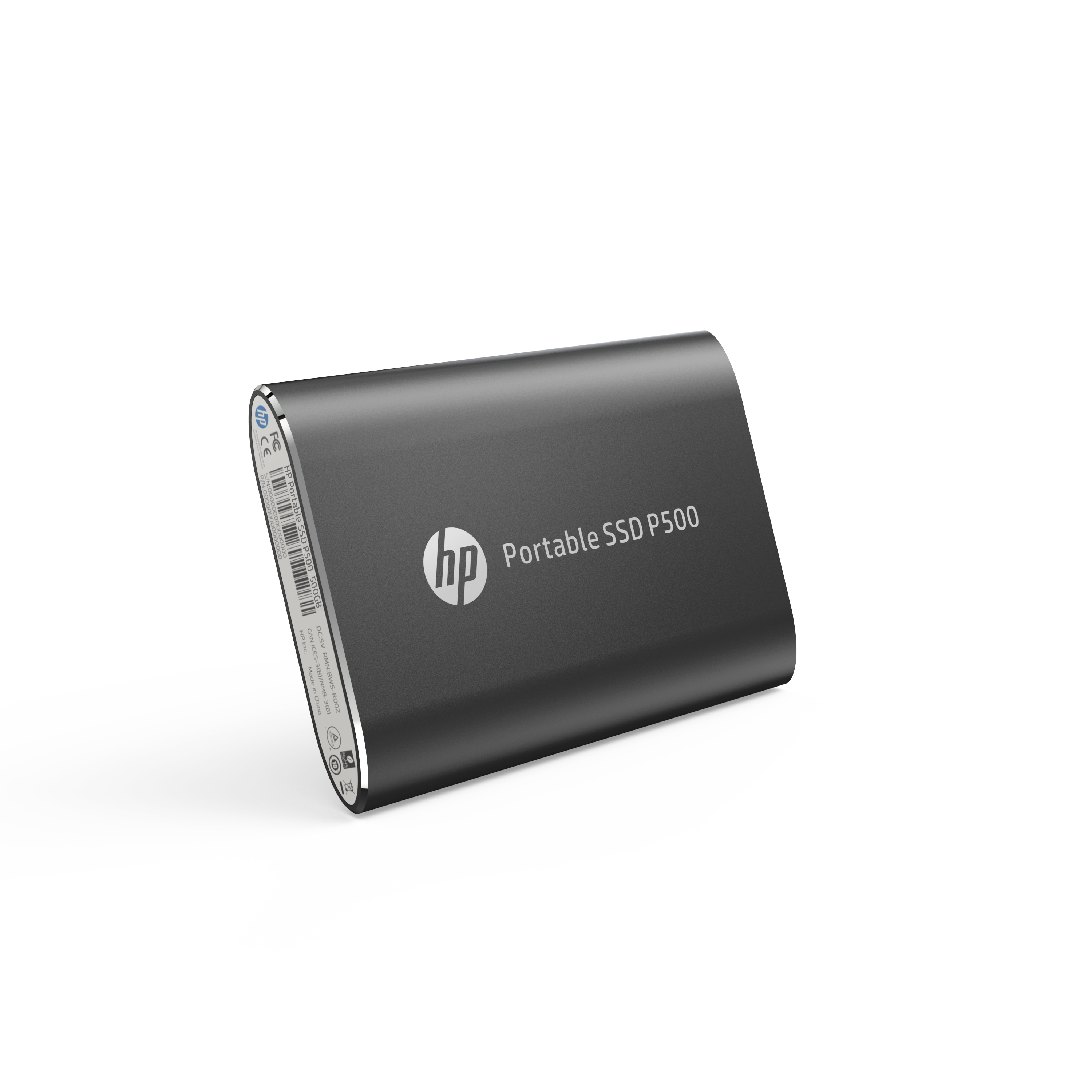 Unidad de Estado Solido Externo (SSD) HP modelo P500 de 500GB Negro 7NL53AA#ABC - 