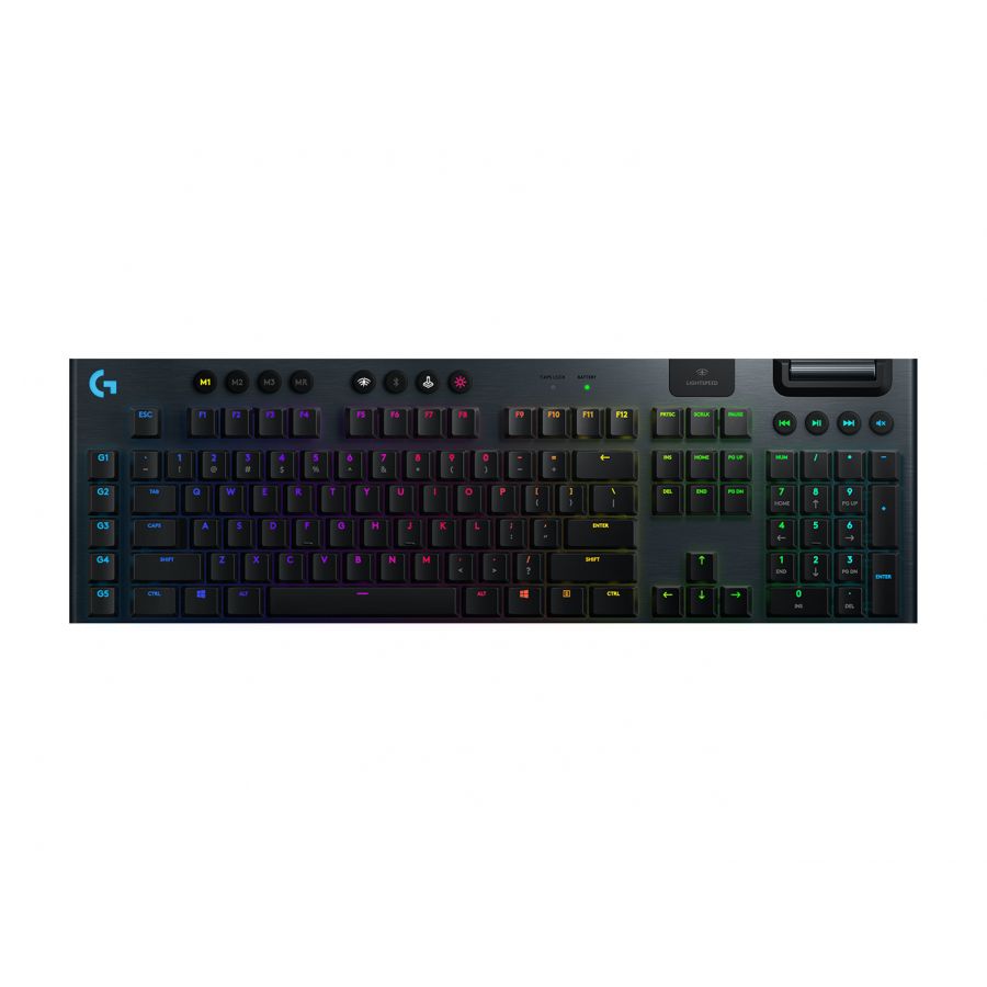 Teclado Mecánico LOGITECH G915 - Inalámbrico, Negro