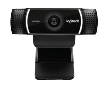 Cámara LOGITECH HD 1080p a 30 fps o superrápido HD 720p a 60 fps - 