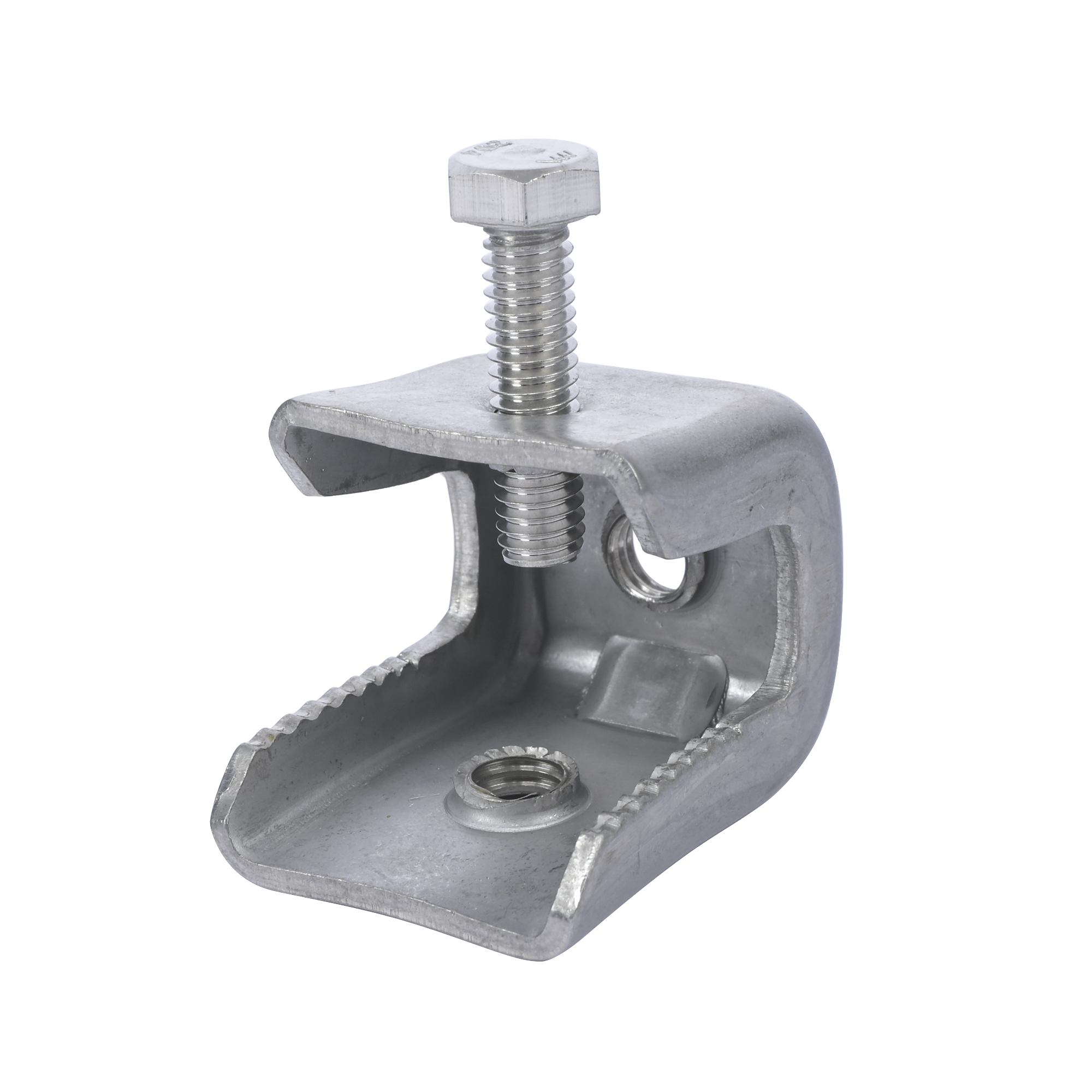 Paquete de 10 Sujetadores Para Instalacion En Angulo Con Orificio de 3/8'