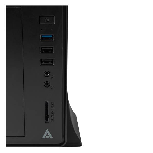 Gabinete BROOK  GS470 ACTECK - Gabinete, Micro-ATX, Mini-ITX, Negro, 500 W