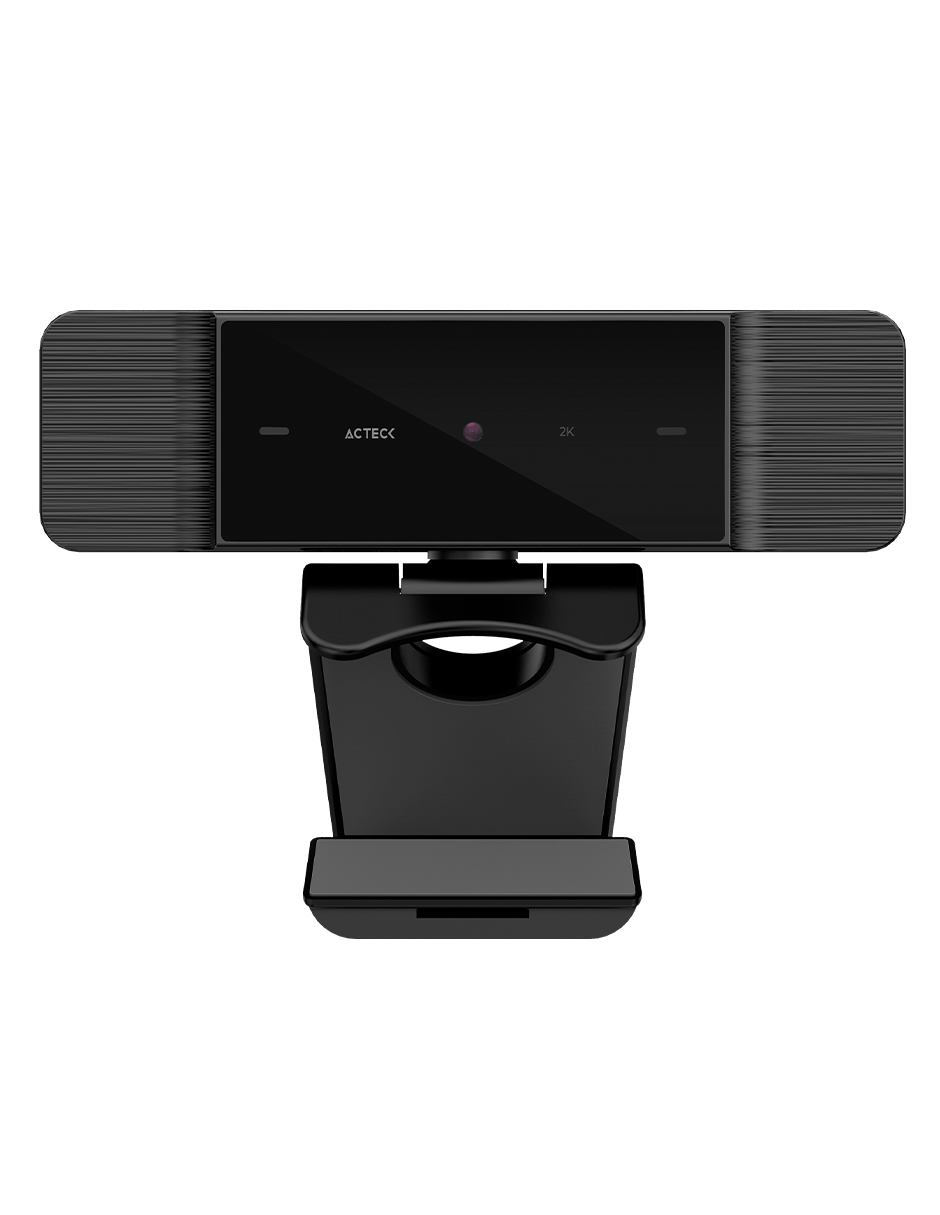 Webcam ACTECK 2K OV5648 AUTOFOCUS Negra HAPTOS CW680 USB WINDOWS - LINUX, IOS
