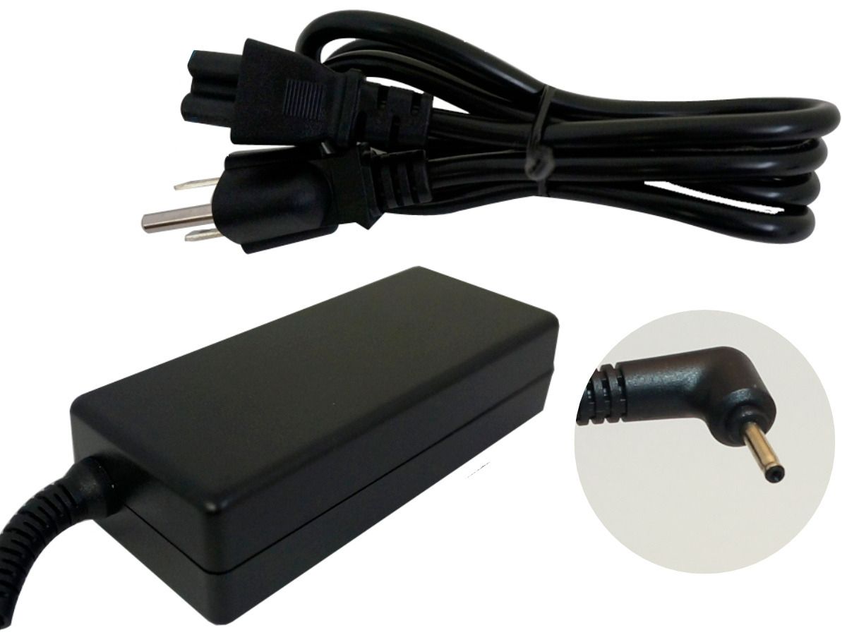 Cargador / Adaptador para Laptop GENERICO AC-ASUS AGUJA de 40W 19V-2.1A (2.5*0.7) - 