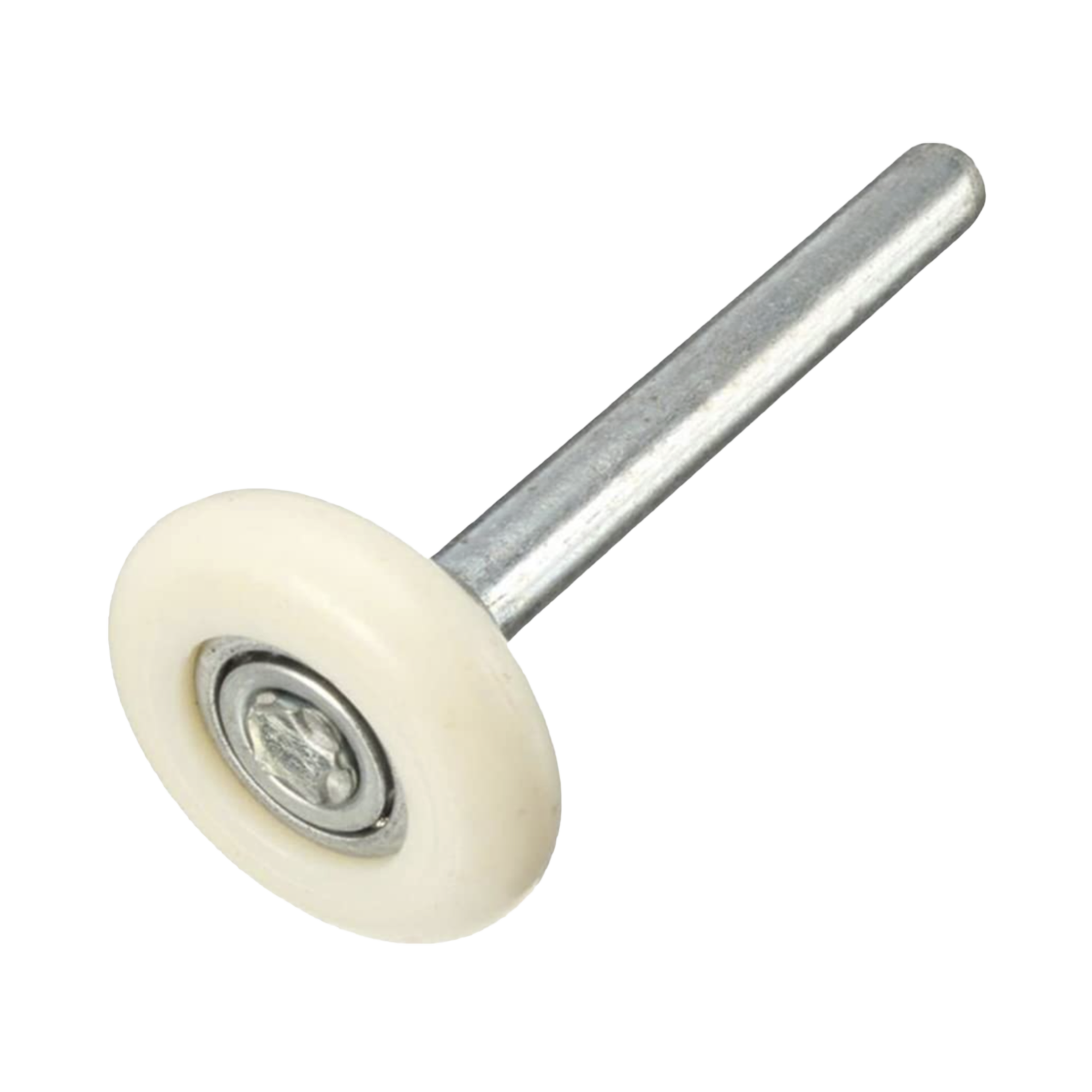 Rodamiento de refacción para secciones de puertas de garage.