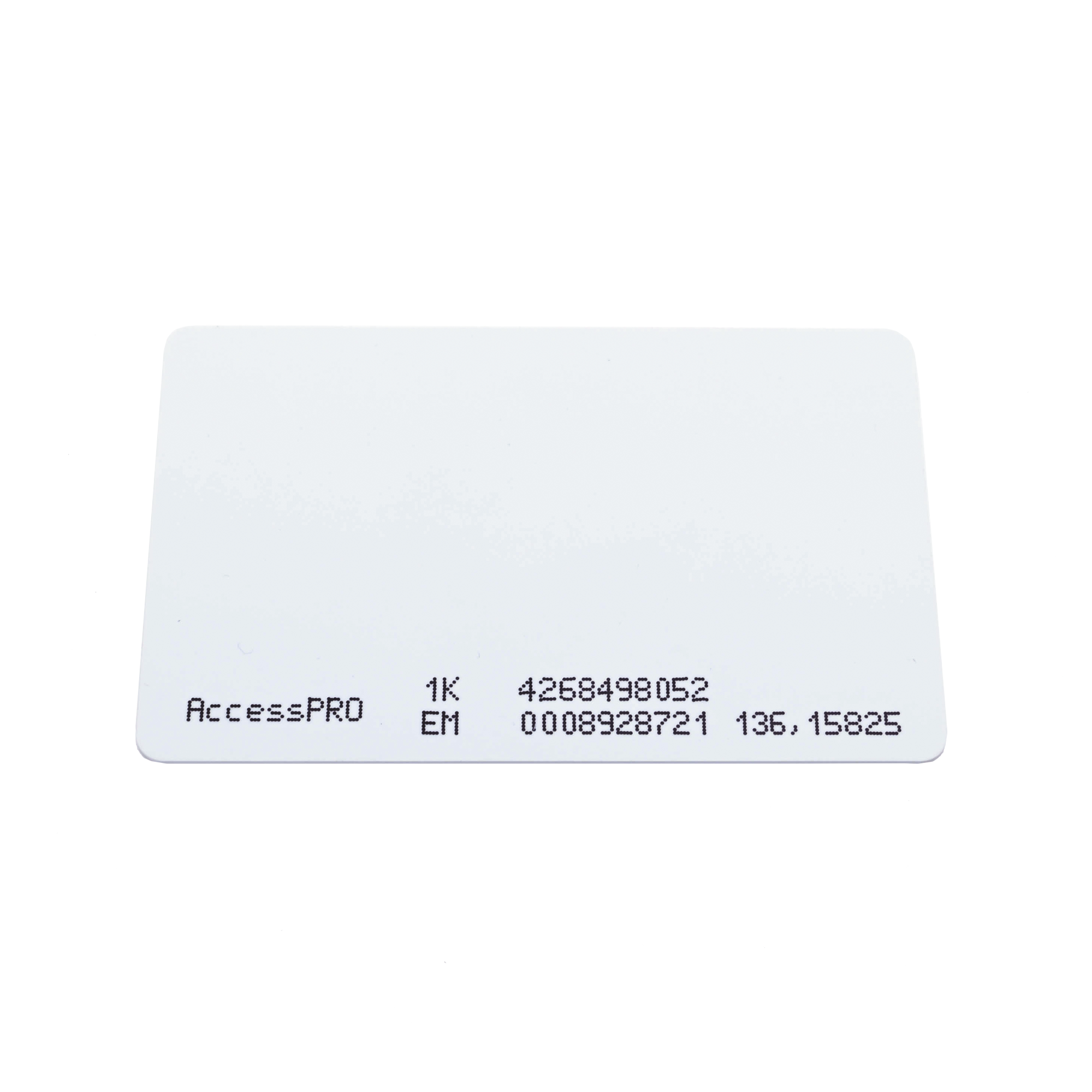 Tarjeta Dual / Proximidad 125 KhZ (tipo EM)+ MIFARE 13.56 Mhz 1Kb