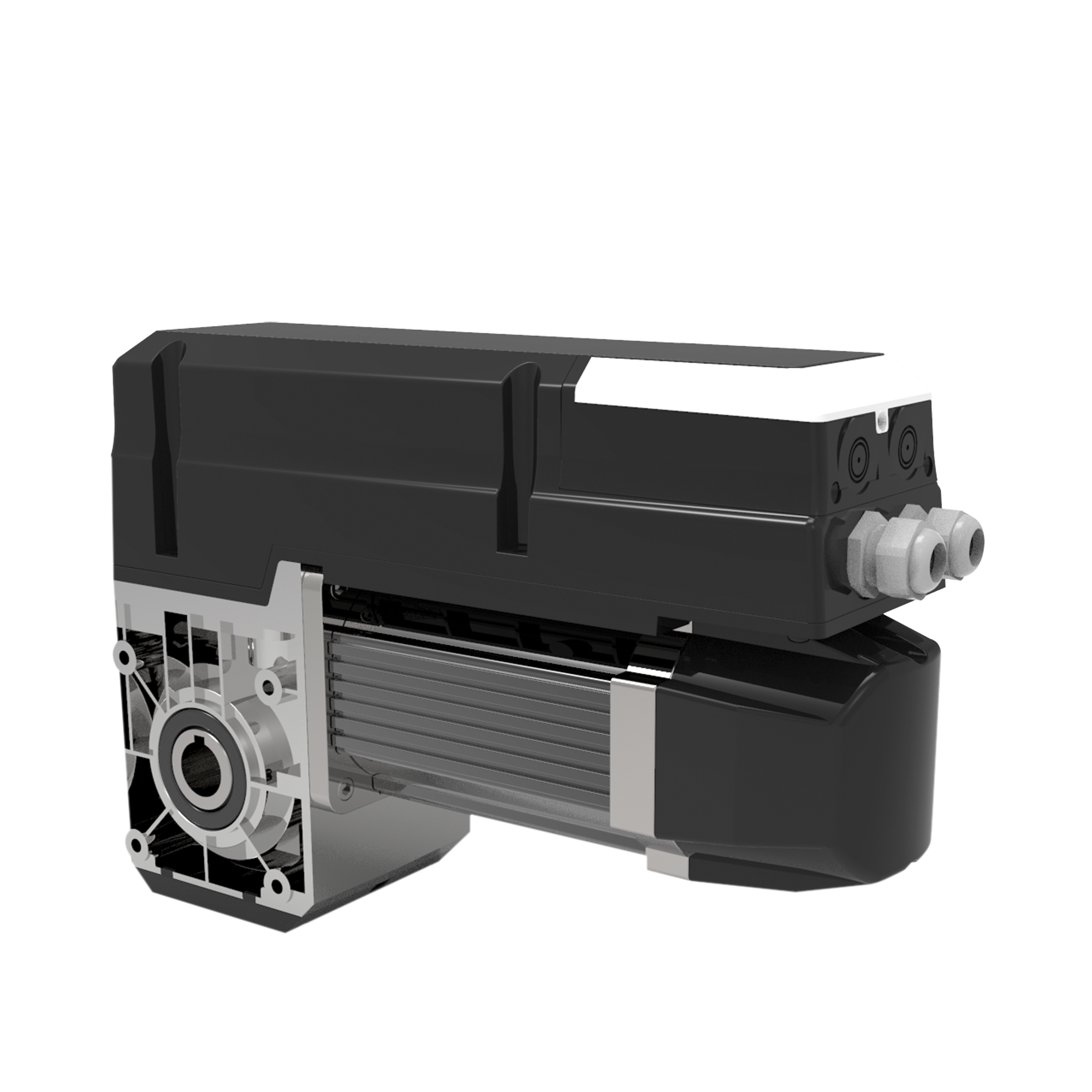 Motor para puertas de garage / Enrollables / Seccionales / 1HP / Silencioso / Estético / Fuerte / Iluminación LED / Torque 50Nm / Montaje lateral .