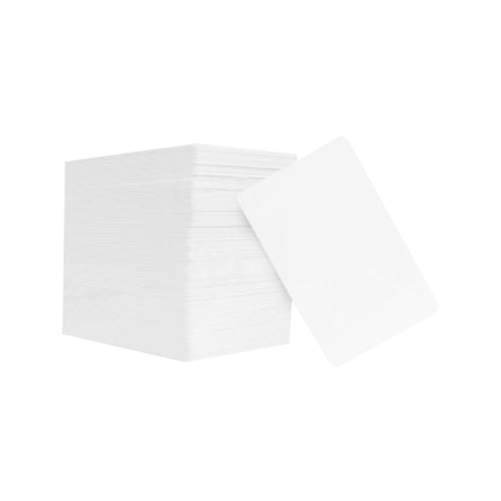 Paquete de 100 tarjetas PVC