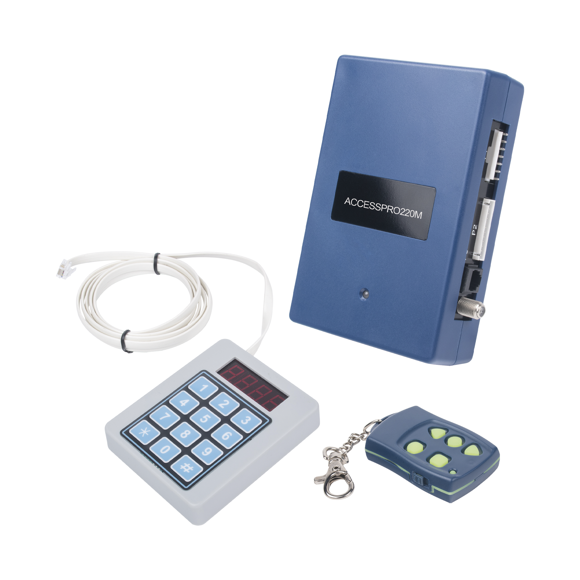 Receptor Inalambrico Universal, Mando a Distancia, Controles Administrables, Hasta 1600 usuarios, compatible con Barreras y Motores de puertas