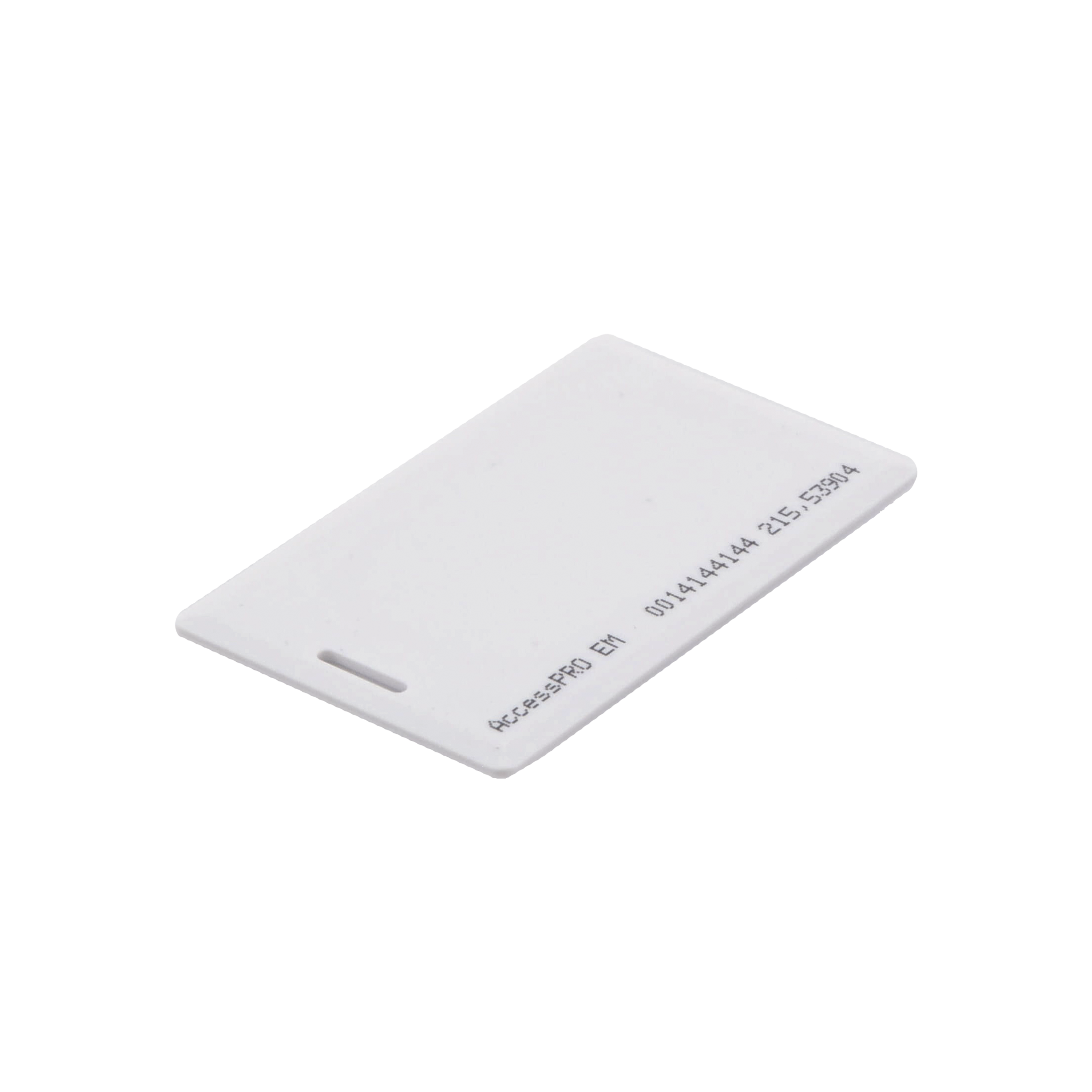 Tarjeta Proximidad Gruesa 125 Khz (tipo EM) con perforación