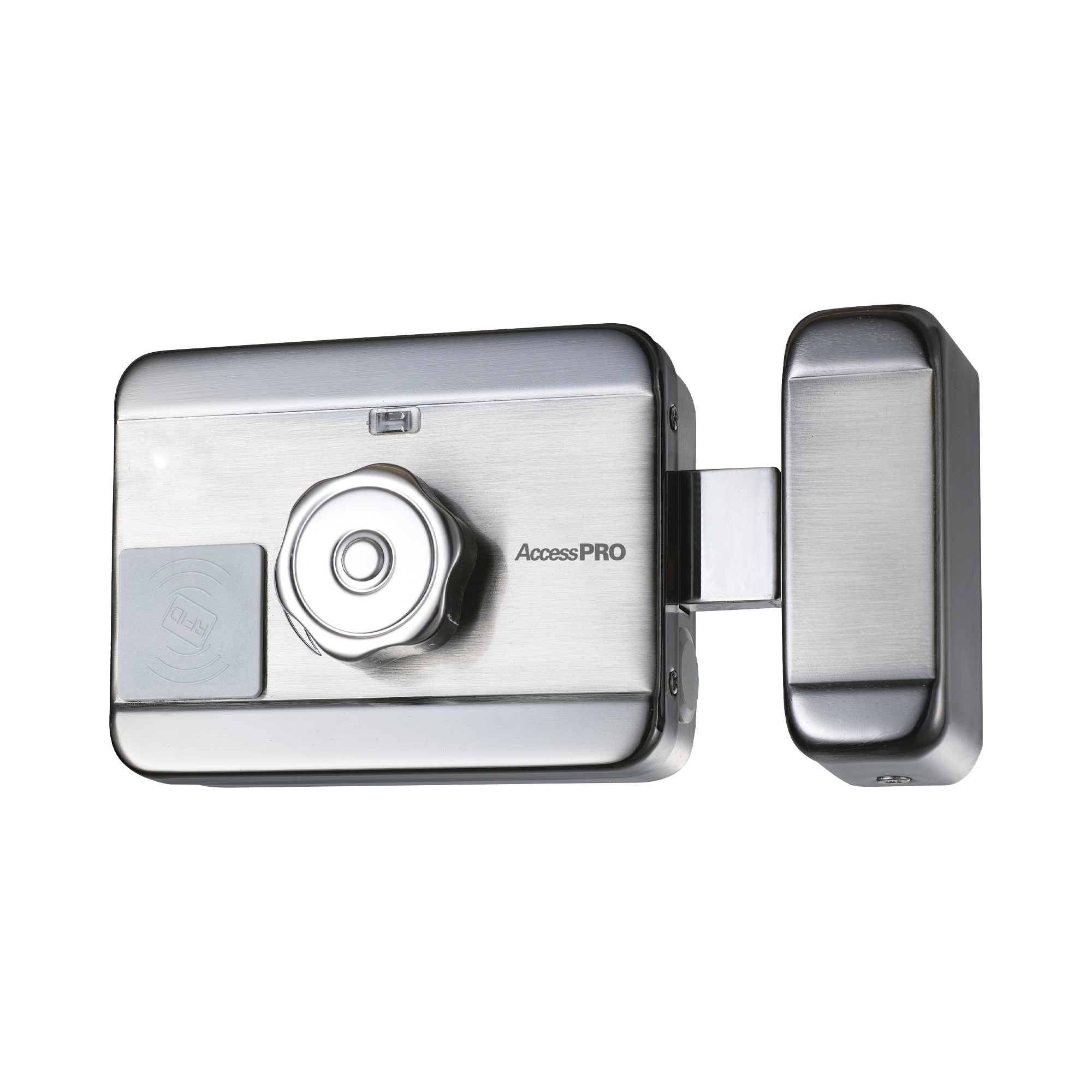 Cerradura Eléctrica Motorizada / Con Lector de Tarjetas de Proximidad (EM 125Khz)  / Exterior