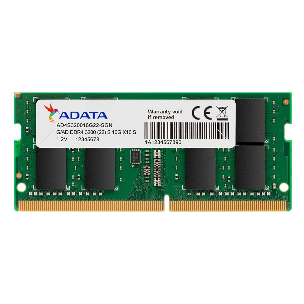 Memoria DDR4 de 16GB SODIMM 3200MHz ADATA AD4S320016G22-SGN - 