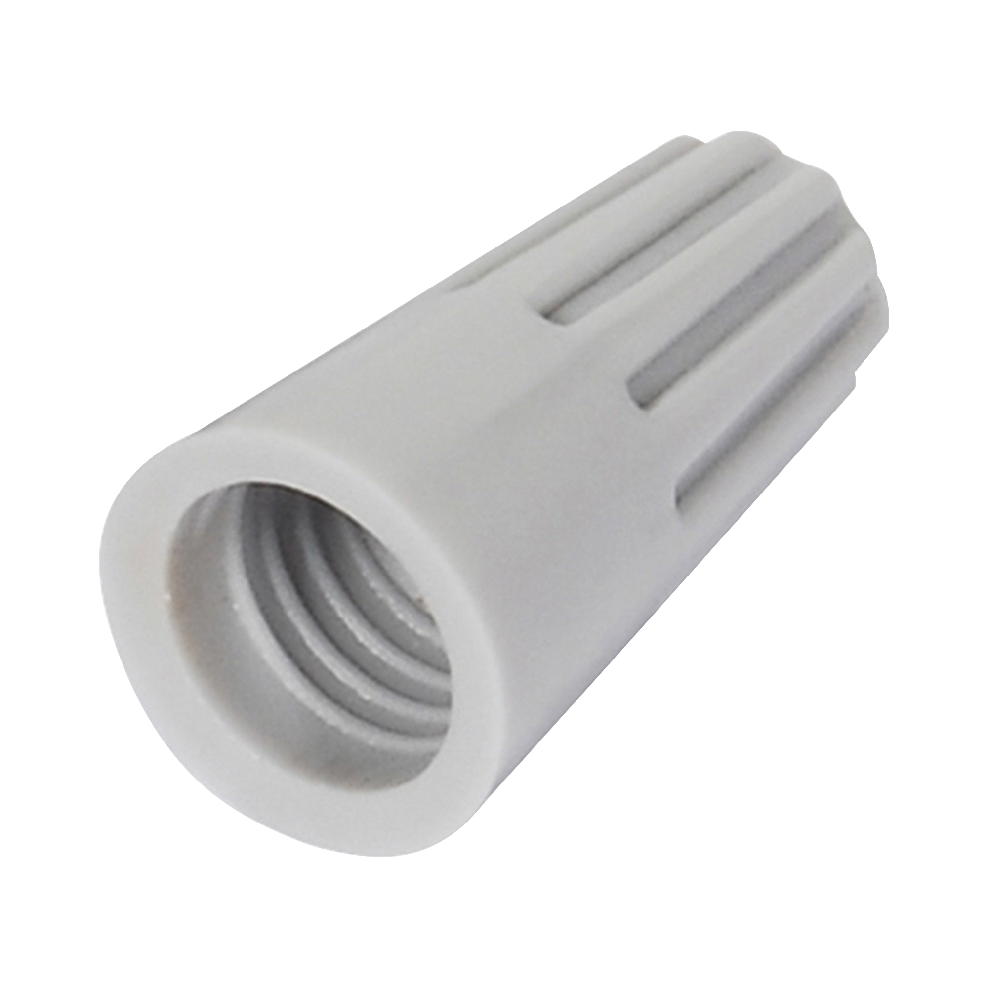 Capuchón roscable / 18 AWG / Gris / Paquete de 25 piezas.