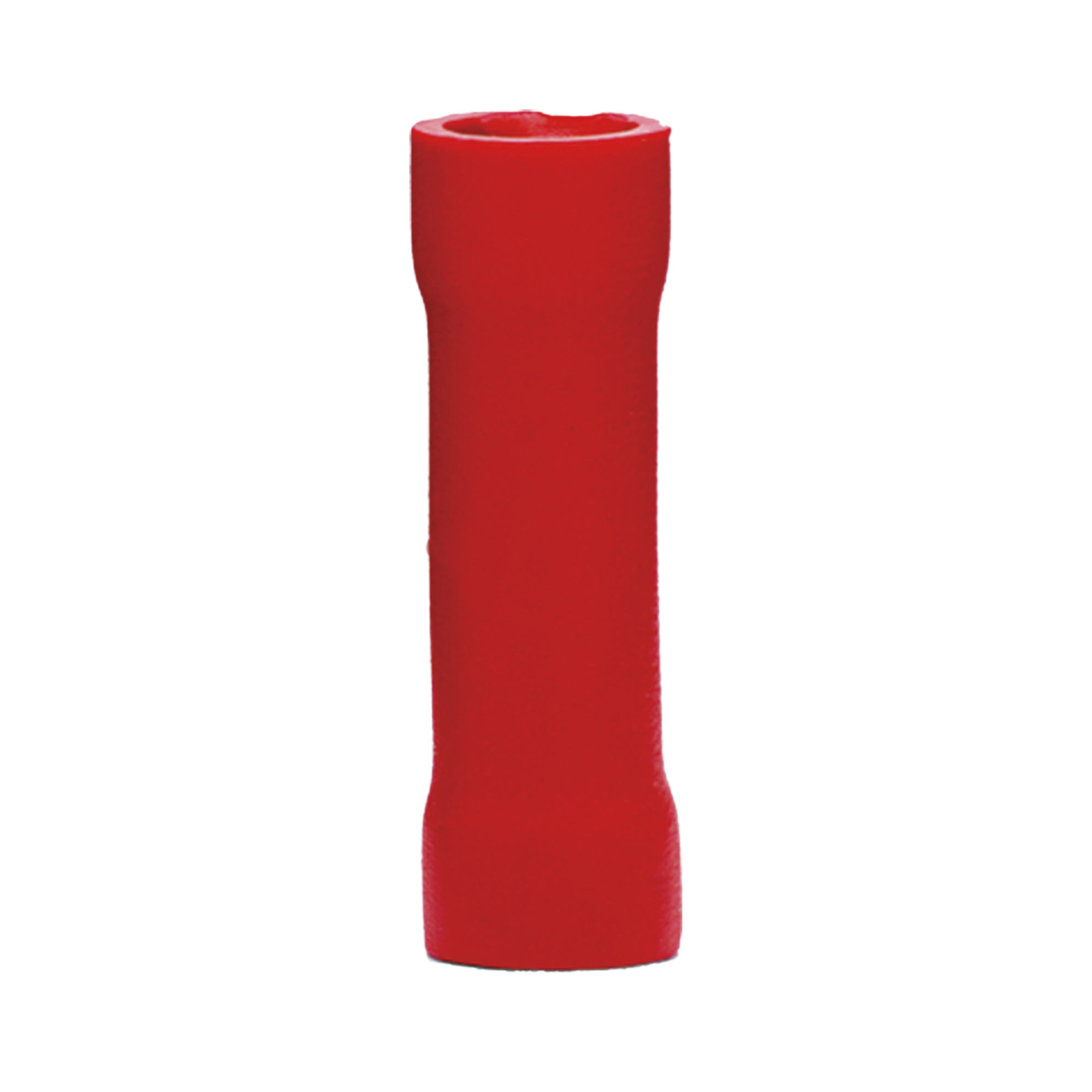 Conector a tope aislado / 22 - 16 AWG / Rojo / Paquete de 25 piezas