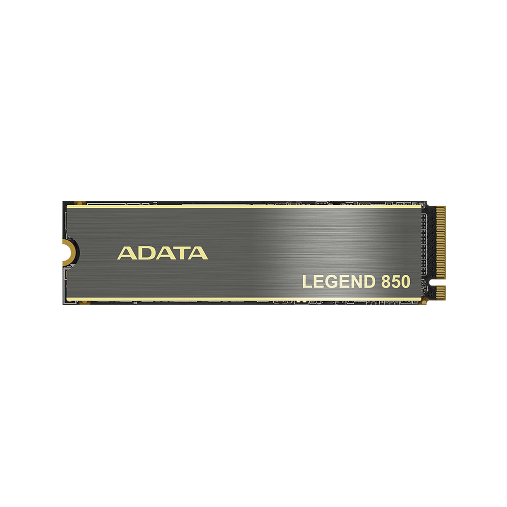 SSD ADATA - LEGEND 850 1TB, M.2 NVME (PCle Gen4 x4), Velocidad máxima de lectura/escritura: 5.000/4.500MB/s. ALEG-850-1TCS
