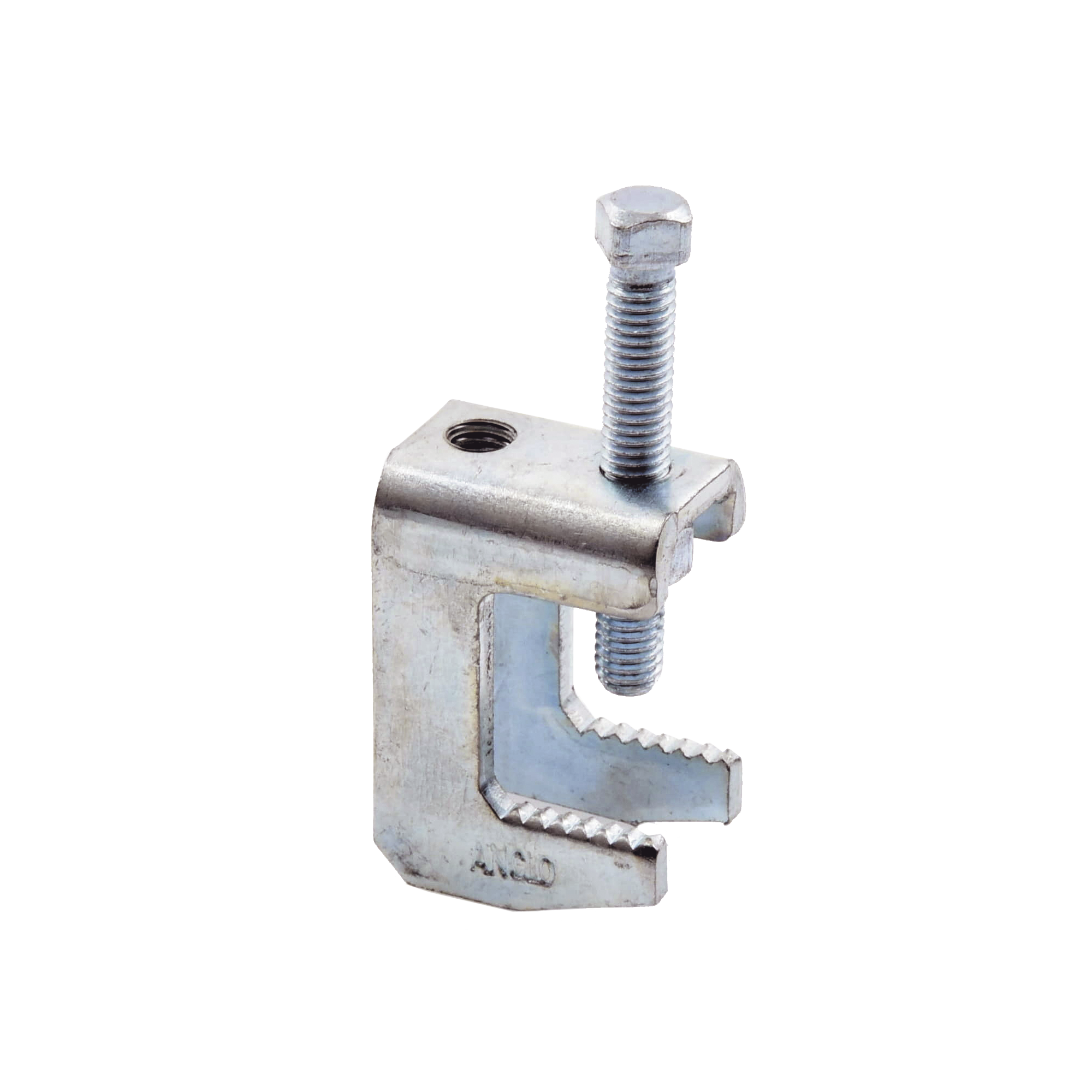 Mordaza Acero Fija barras de 1 1/4', para varilla roscada de 3/8.