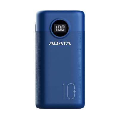 Power Bank ADATA AP10000QCD-DGT-CDB - Azul, Universal, 10000 mAh, 12 V, Ión de litio