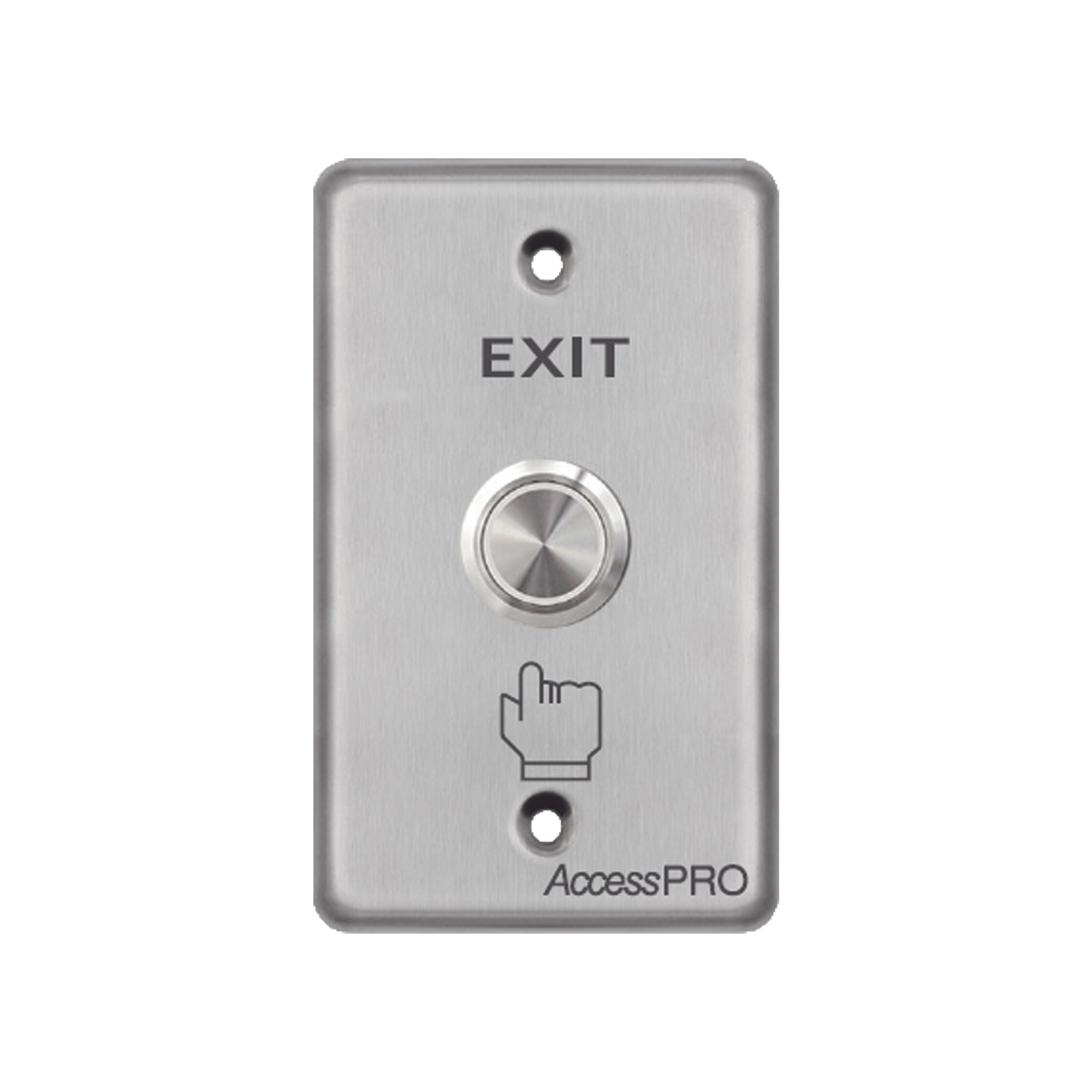 Botón de cabeza plana /Exterior IP65