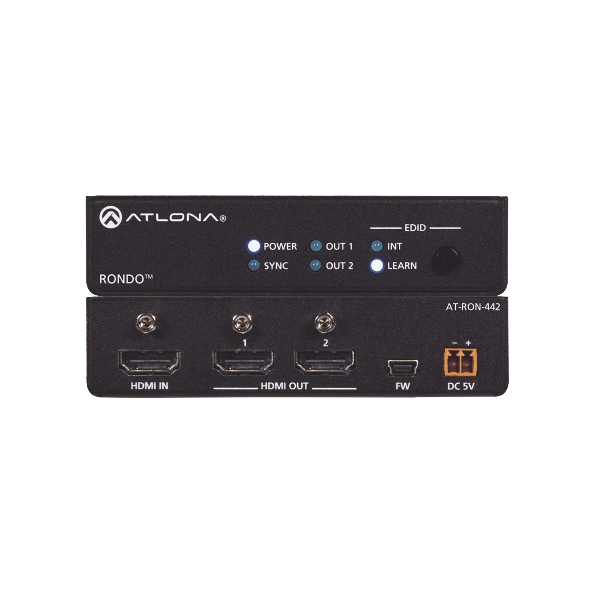 Amplificador de distribución HDMI de dos salidas / Distribución 4K HDR