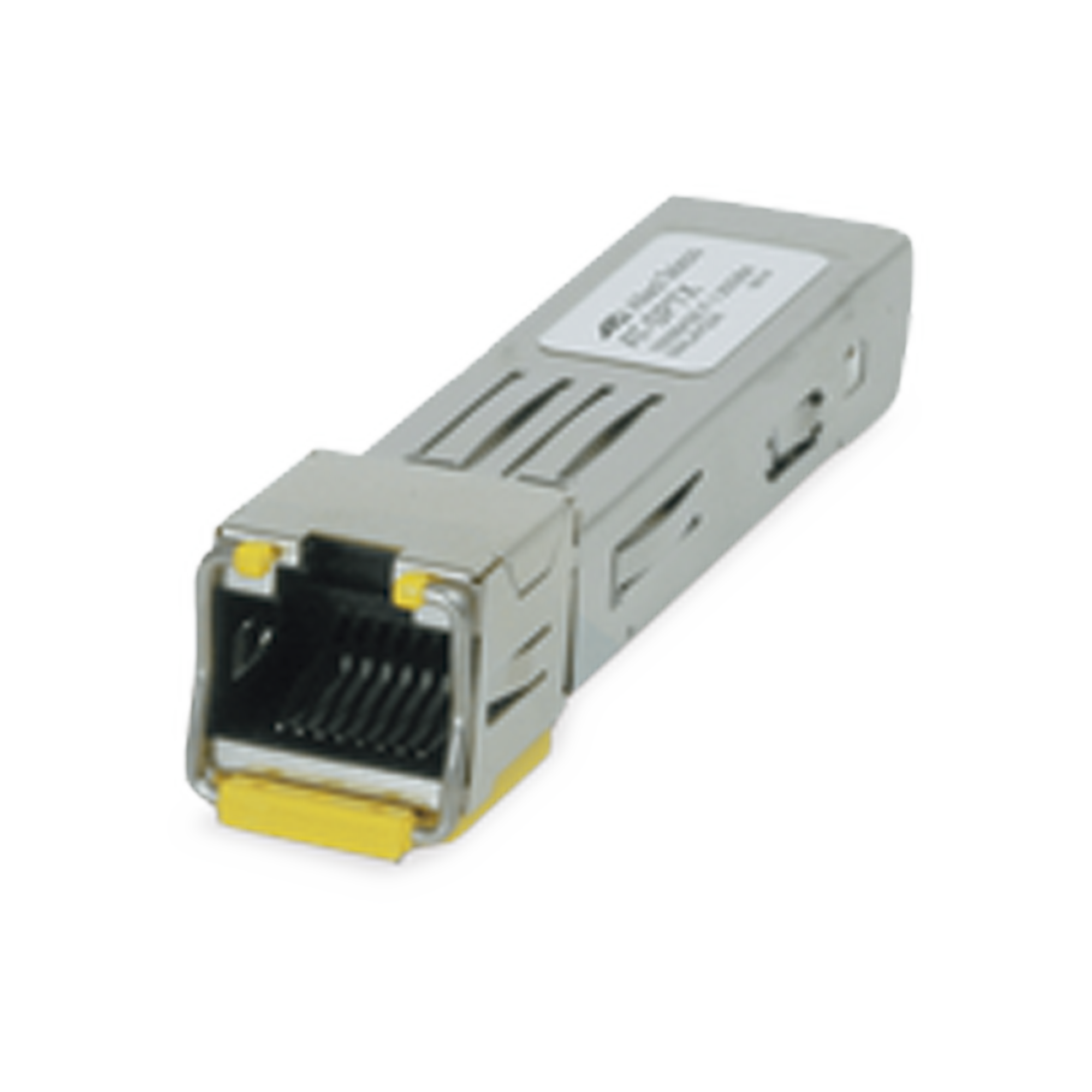 Transceptor MiniGbic SFP 10/100/1000 Mbps, distancia 100 m conector RJ-45 **TAA = Trade Act Agreement Compliant