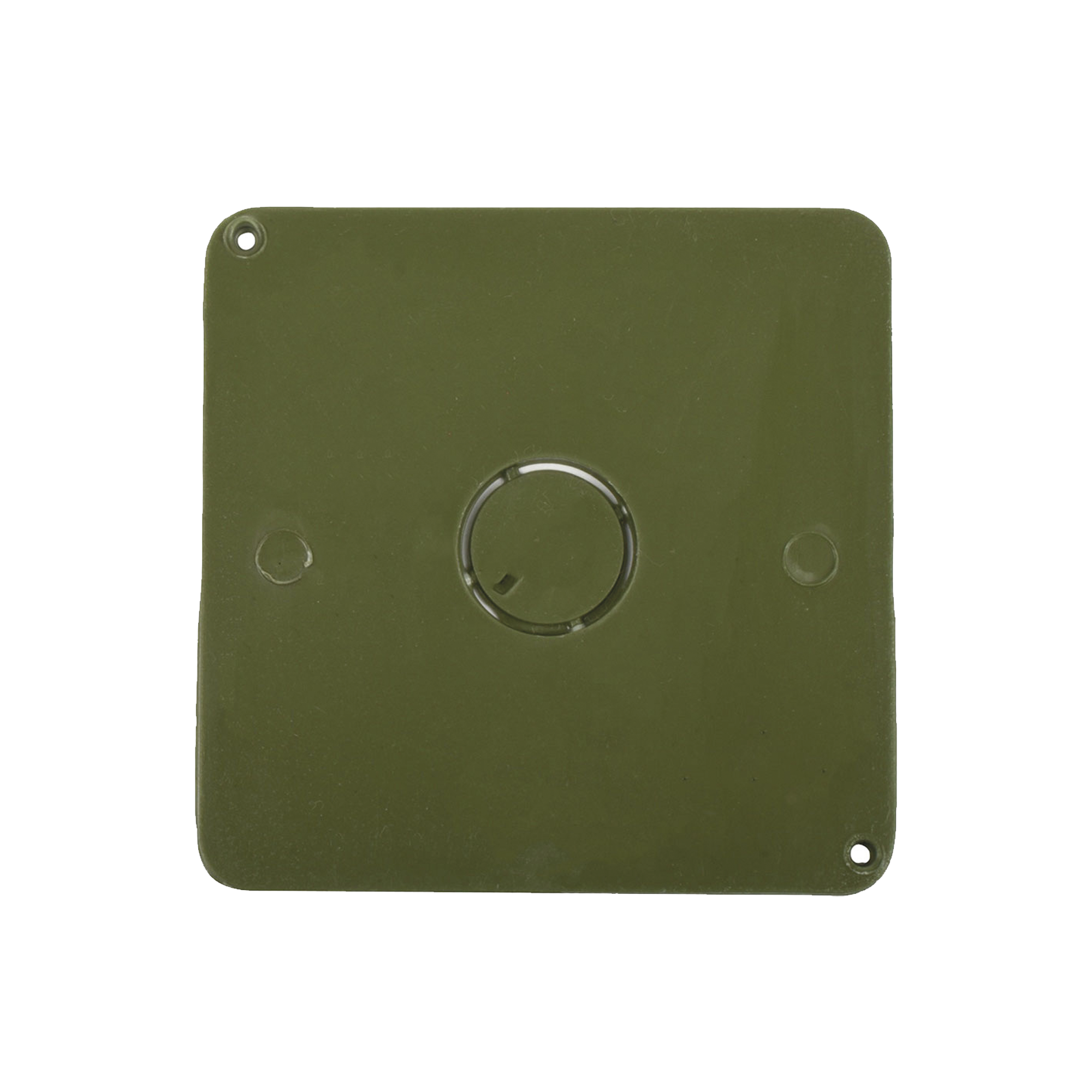 Tapa para Caja Cuadrada de 4 ' para instalaciones con tubería PVC Conduit pesado.