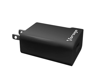 Cargador VORAGO AU-302-BK - Negro, Fast Charge 2.4A