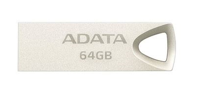 Memoria USB ADATA - Plata, 64 GB, USB 2.0