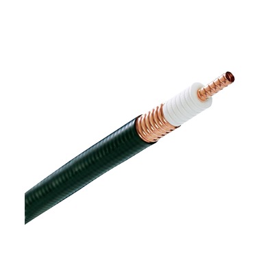Cable coaxial HELIAX 1-1/4', cobre corrugado, blindado, impedancia 50 Ohms