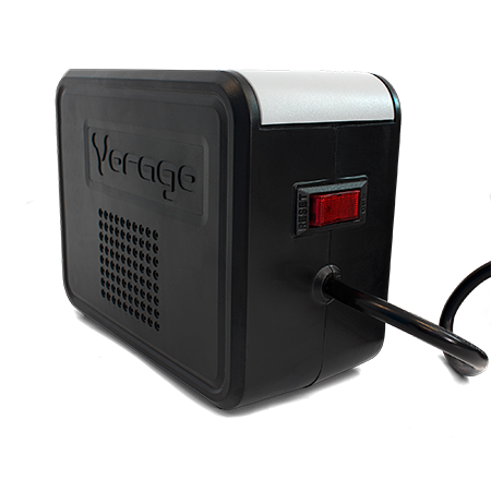 Regulador VORAGO AVR-200 - 8, Negro, 110 - 120V, 1, 400VA 650 W