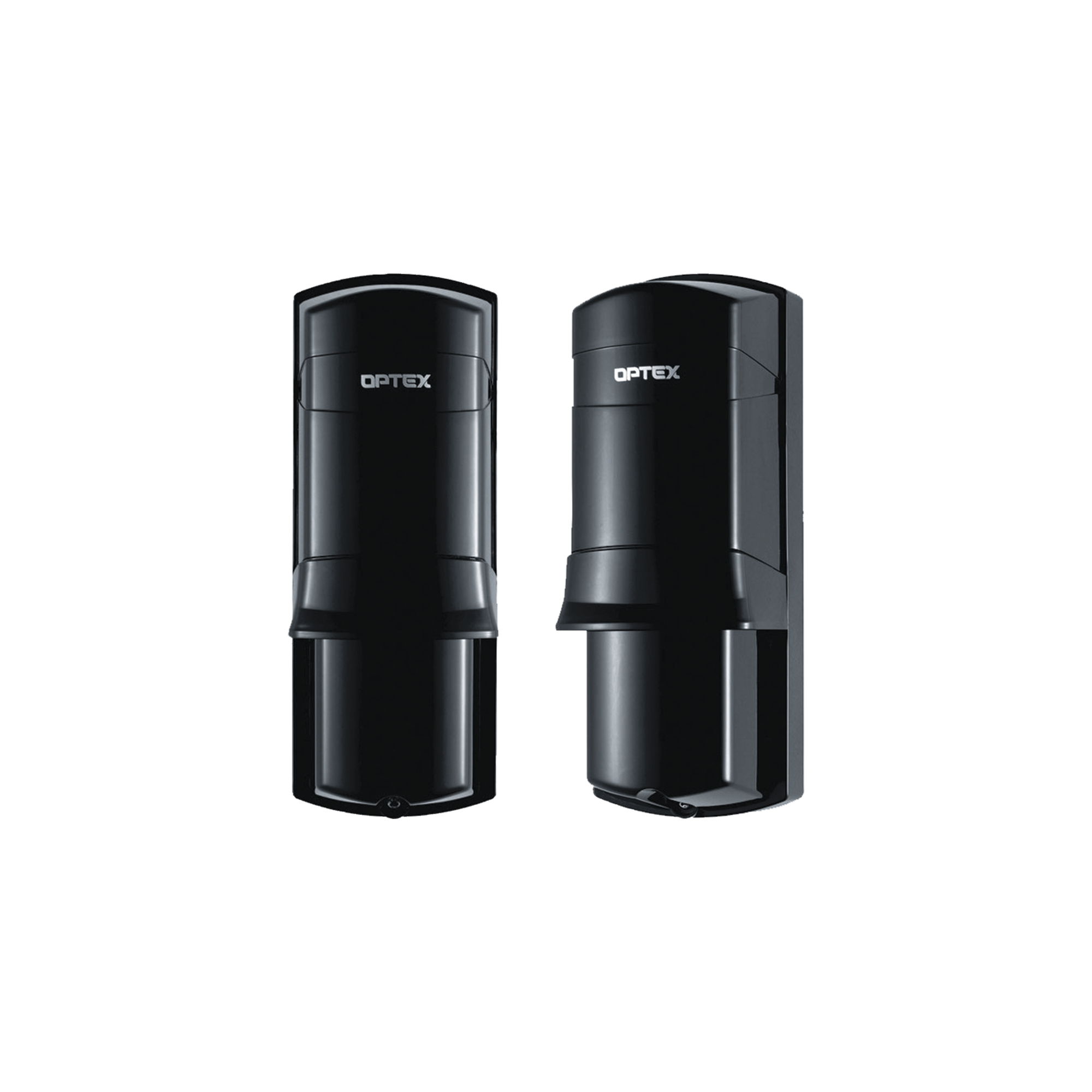 Barrera fotoelectrica de 100 metros con la mejor tecnologia de deteccion de patrones para reducir falsas alarmas / Alámbrico / 2 rayos / compatible con cualquier panel de alarma