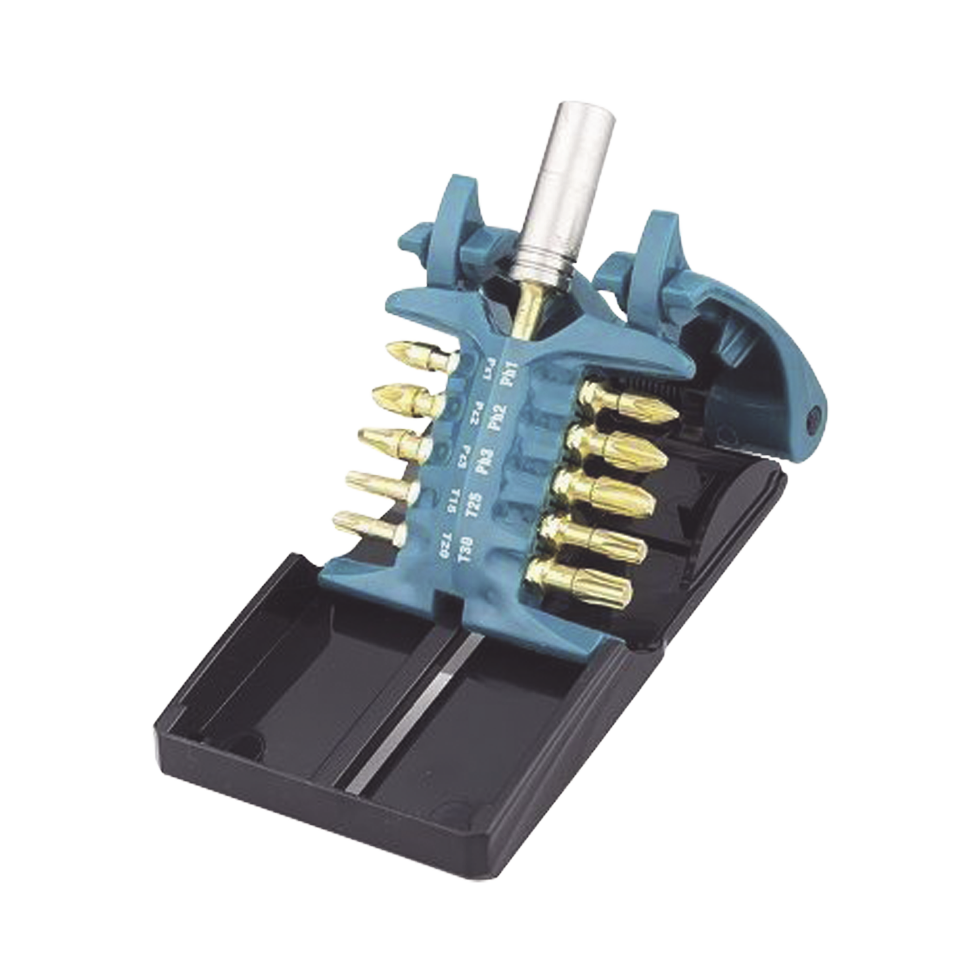 Juego de 10 Puntas de Torsión con Adaptador Impact Gold [10 Veces Más Duración]